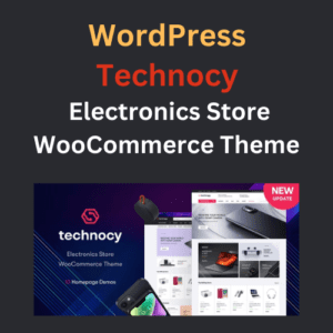 Technocy - Electronics Store WooCommerce Theme