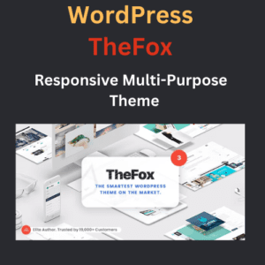TheFox _ Responsive Multi-Purpose WordPress Theme