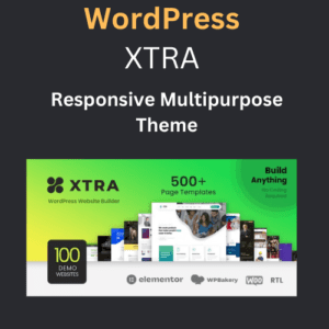 XTRA - Responsive Multipurpose  Theme