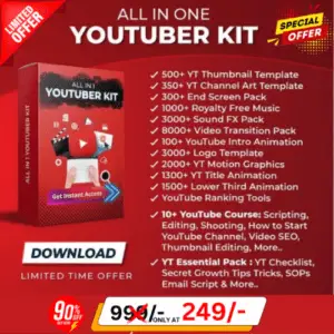 All in one Youtuber Kit