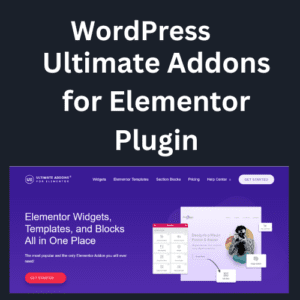 Ultimate Addons for Elementor Plugin